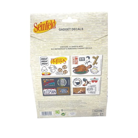Brand New Kramer Seinfeld Fridge Magnet and Stickers Decals for Laptop/Phone - Picture 6 of 6